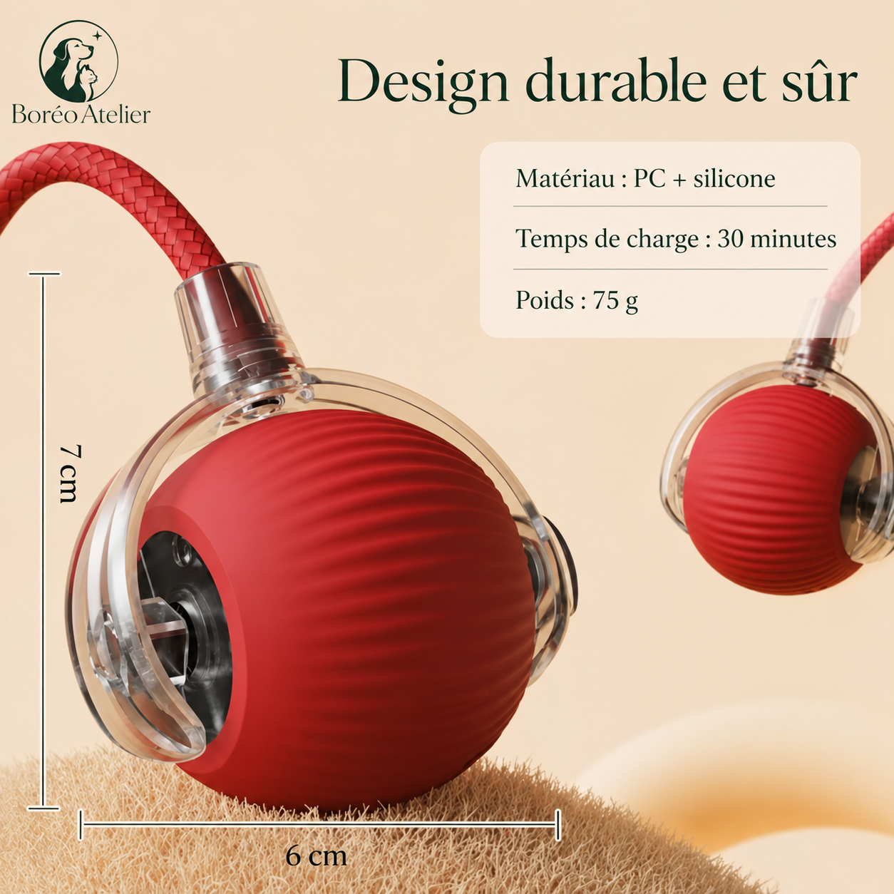 Silicone résistant aux morsures